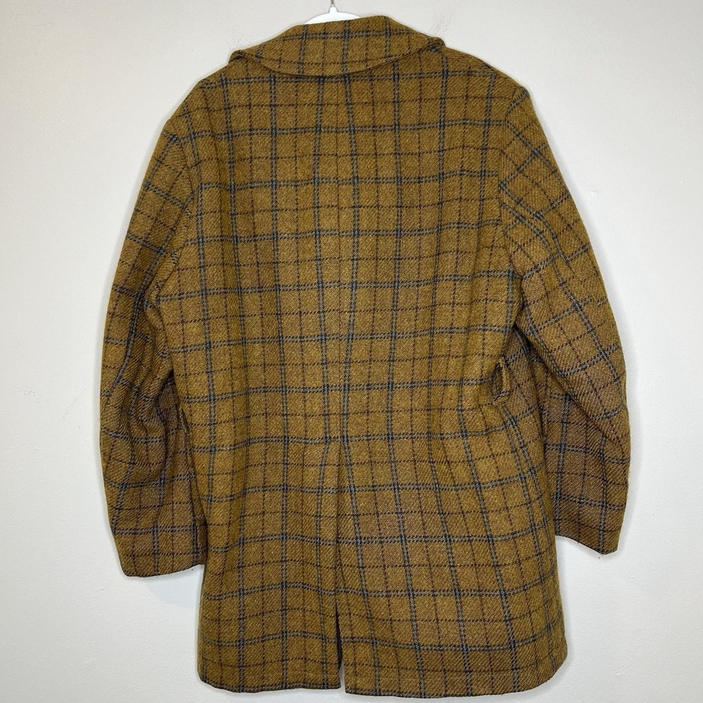men VTG jacket Wool Plaid Gordon Ferguson Field Of Stream Preppy‎ 42 70s Retro - Picture 8 of 11